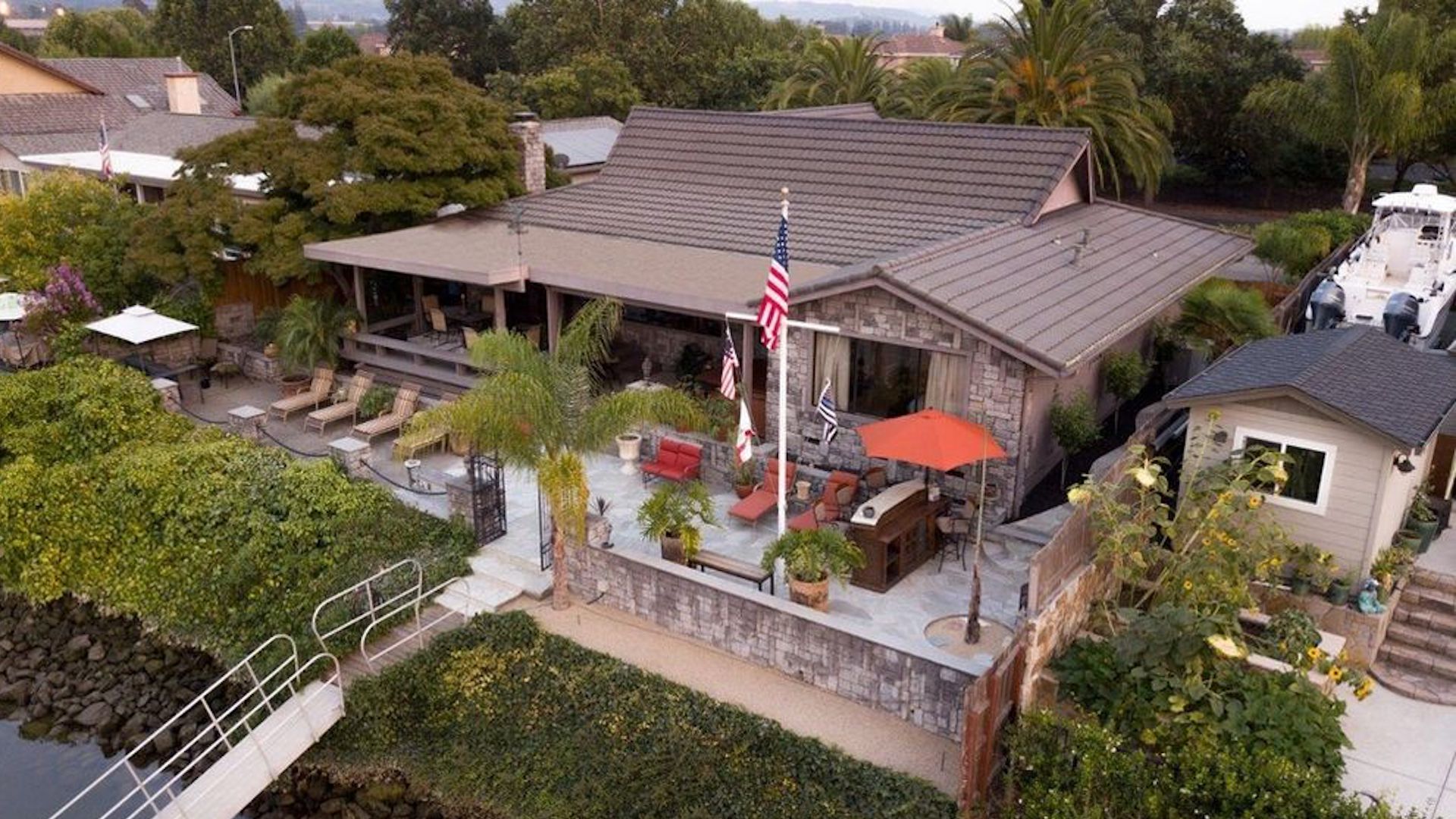 Backyard & Boat Ramp - After