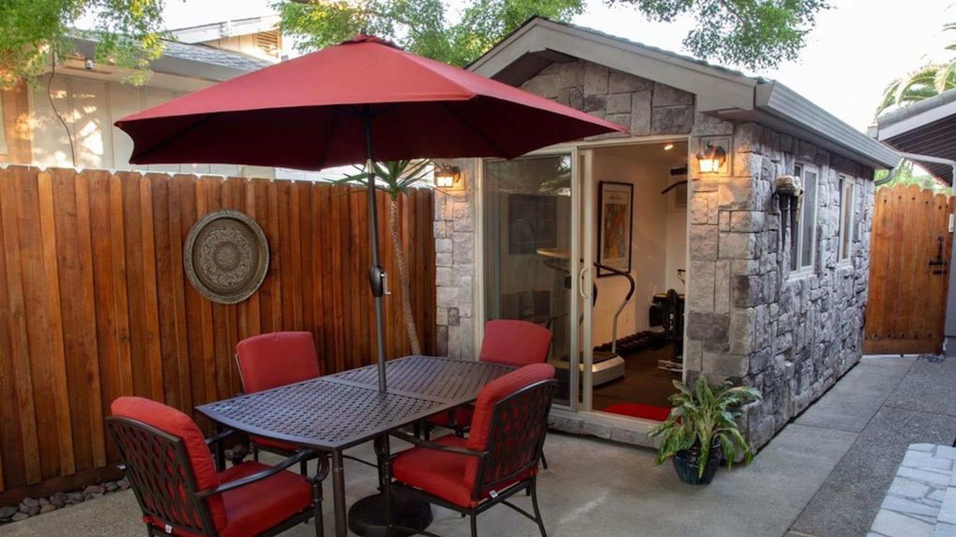 Courtyard & Gym - After