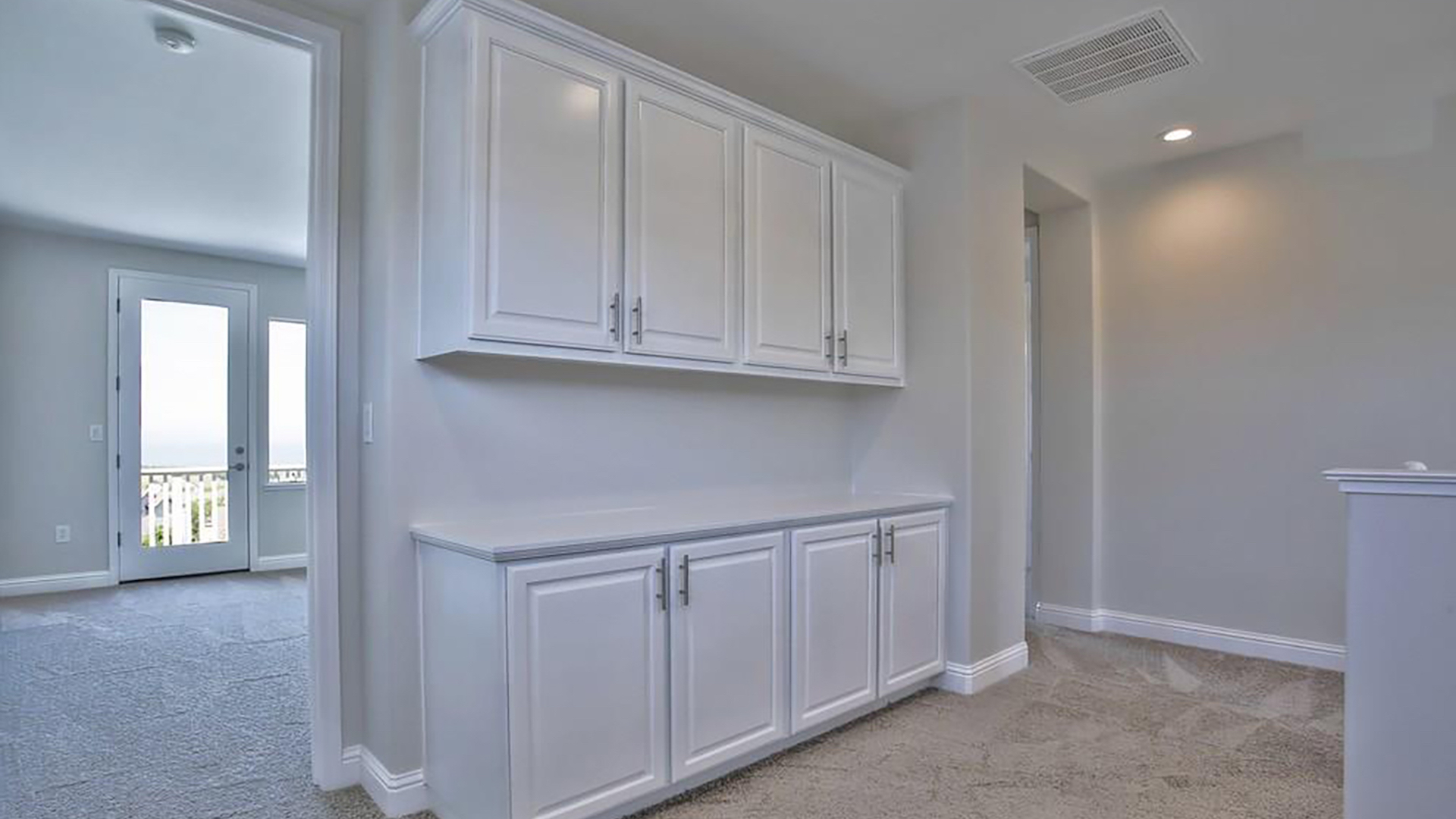 Upstairs Hall Storage - After