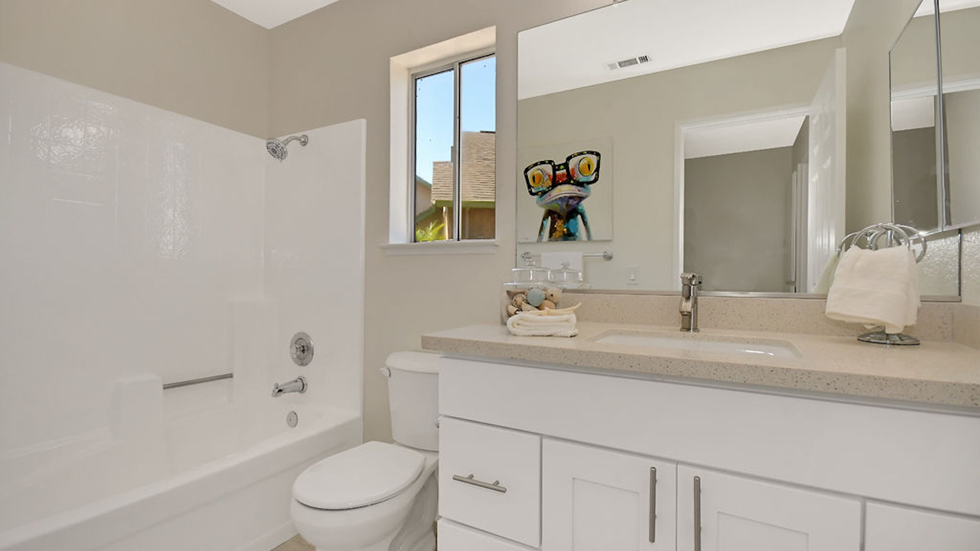 Hall Bathroom - After